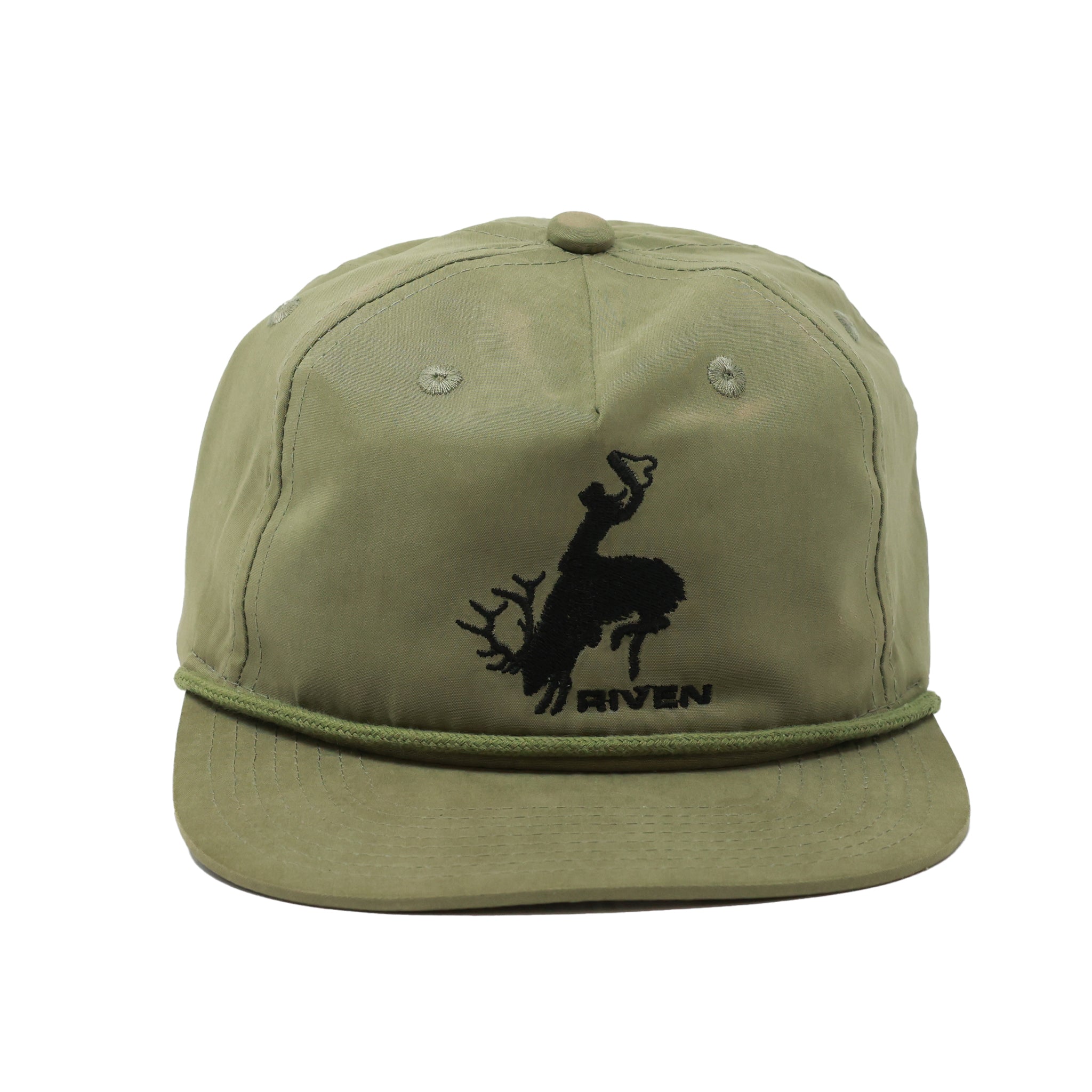 Bucking Elk Rope Hat